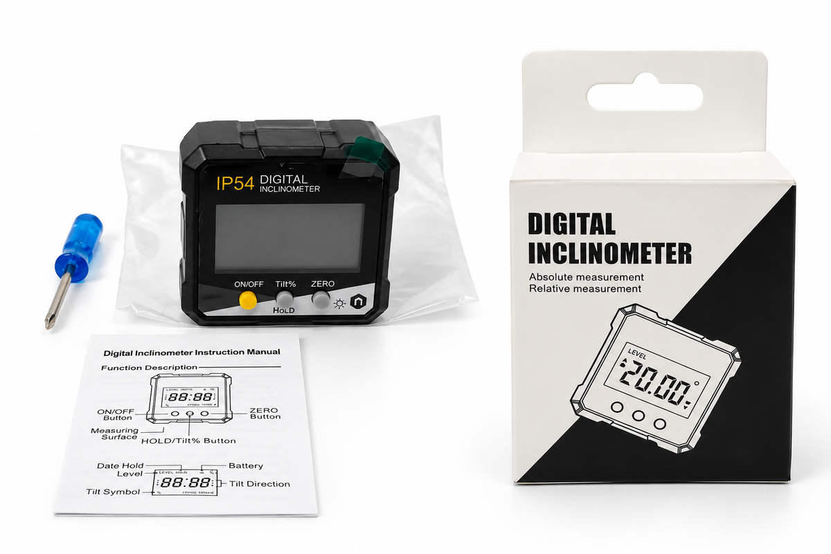 Inclinómetro Digital Magnético IP54