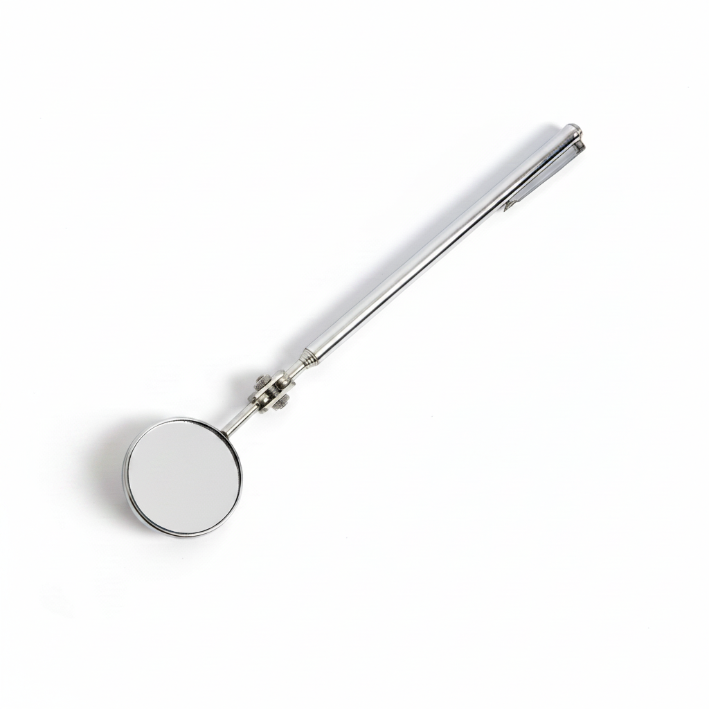 Espelho de Inspeção Telescópico em Aço Inoxidável – Ø 31 mm
